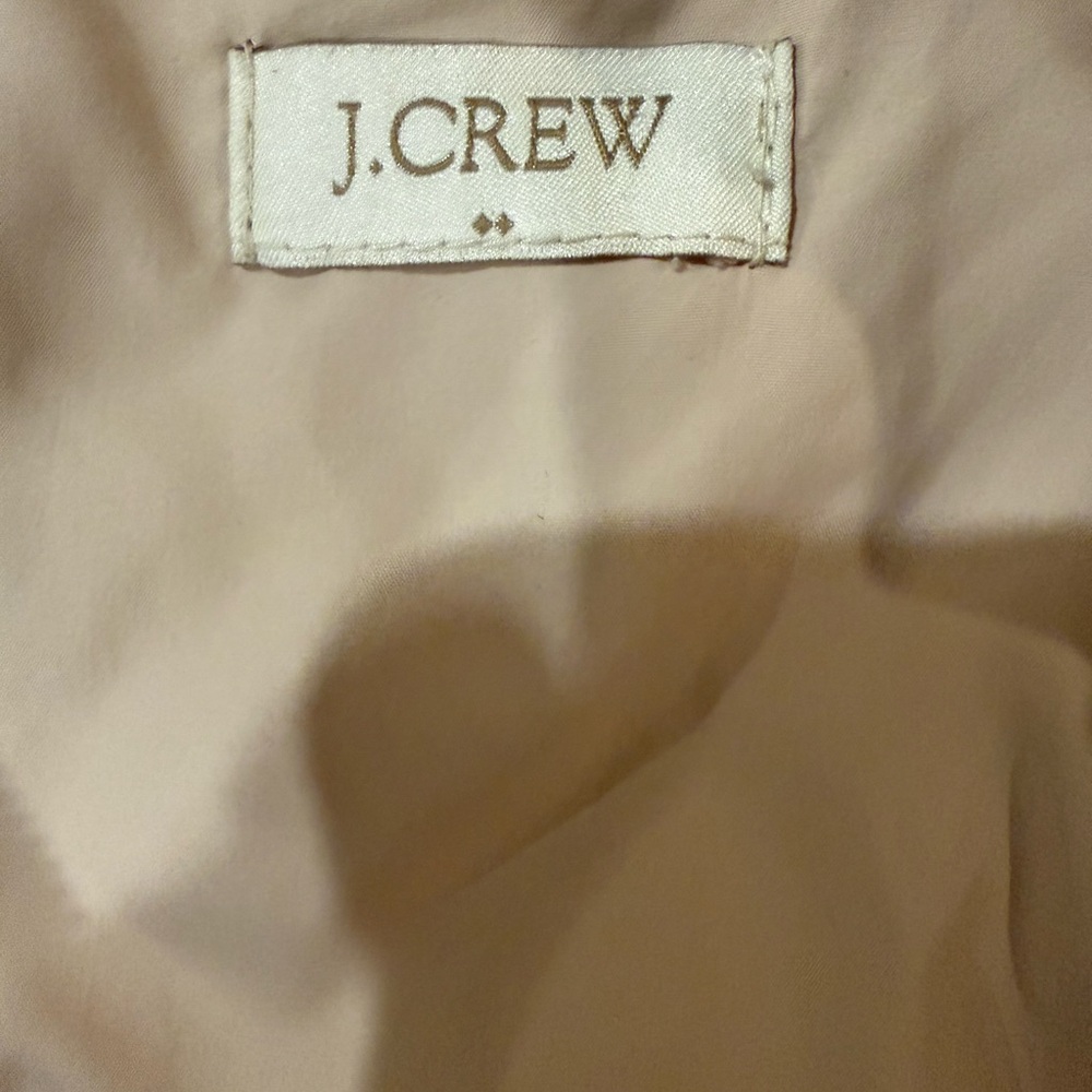 J.Crew Diamond Quilted Field Jacket Beige Small - Picture 2 of 8